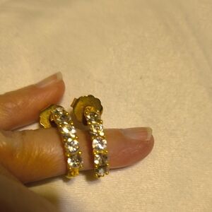 French Kande Gold Hoop Earrings